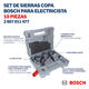 Bosch Set 10 Piezas Sierras Copa + Adaptador + Maletin - Vista 4