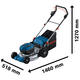 Bosch Cortadora Cesped Inalambrica 18v Gra 18v2-46 (sin Bateria - Sin Cargador) - Vista 5