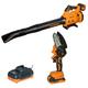 Lusqtoff Combo 18v Jardineria Sopladora Spl13-8bk + Motosierra Mml40-9bk - Vista 1