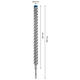 Bosch Mecha Widia Sds Plus Plus-7x 28x400x450mm - Vista 2