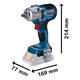 Bosch Llave De Impacto 18v 1/2 Gds 18 V-450 Pc (sin Bateria - Sin Cargador) - Vista 2