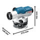 Bosch Nivel Optico Gol32d 120 Mts De Alcance - Vista 5