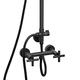 Peirano Ducha Exterior Con Columna Black Velvet - Vista 3