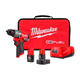 Milwaukee Atornillador Taladro 13mm 12 V 4 Amp. S/perc. 1bat 4amp 1bat 2 Amp Sin Carb.  3403-259a - Vista 2