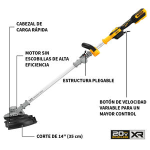 Dewalt Bordeadora 20v 14" (356mm) (sin Bateria - Sin Cargador)