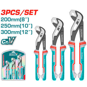 Total Set   3 Pinzas Pico De Loro 200 - 250 - 300 Mm