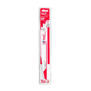 Milwaukee Set  5 Hoja De Sierras Sable 9" Madera Con Clavos