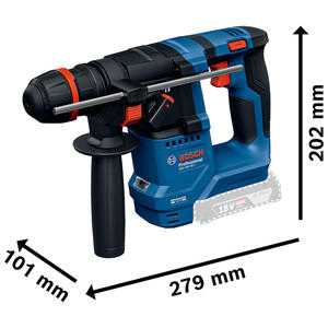 Bosch Martillo Rotativo 18v Gbh 18v-18x Li Mechas Comunes Y Sds (sin Baterias - Sin Cargador)