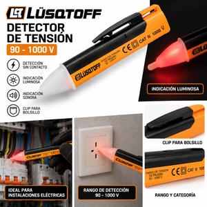 Lusqtoff Lapiz Inductivo Digital 1000v