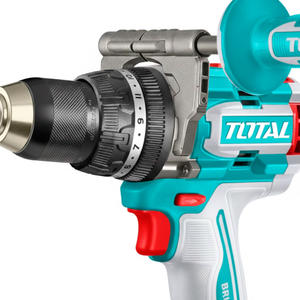 Total Atornillador Taladro Percutor 20v - 13 Mm (2 Baterias - Cargador - Maletin)