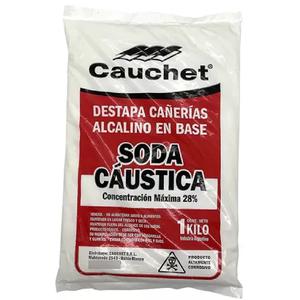 Soda Caustica Cauchet Perlada Al 28% X 1kg