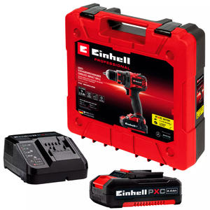 Einhell Atornillador Taladro Percutor 18v 13mm Tp-cd 18/60 Li-i-bl  1 Bateria 2ah + Sin Cargador)