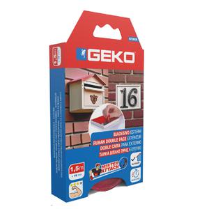 Geko Cinta Doble Faz Exterior 19 Mm X 1.5 Mts - Outdoor