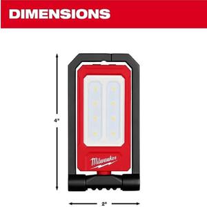Milwaukee Linterna Luz De Area Magnetica Bateria Interna