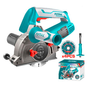 Total Acanaladora Concreto 1500w + 4 Discos + Cincel