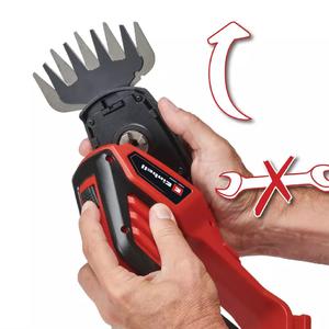 Einhell Tijera Inalambrica Y Cortacerco + Extensor Ge-cg 18/100 Li T Solo (sin Bateria - Sin Cargador)