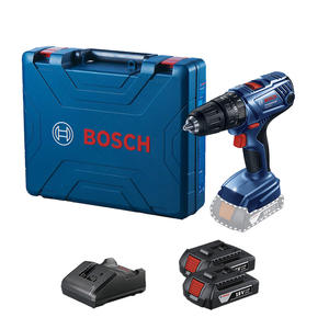 Bosch Atornillador Taladro Percutor 18v 13mm Gsb180-li  (2 Baterias - Cargador - Maletin)