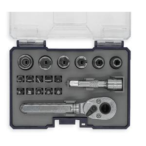 Bremen Set  18 Pieza Bocallaves Y Puntas Encastre 1/4"