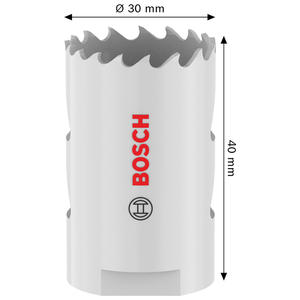 Bosch Sierra Copa Bimetalica 030mm (1''3/16)