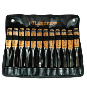 Lusqtoff Set  12 Gubias Para Madera De Acero