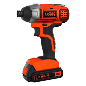 Black + Decker Atornillador De Impacto 20v ( Bateria 1.5ah - Cargador)