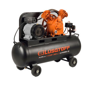 Lusqtoff Compresor 300 Lt 7,5 Hp Bicilindrico - Black Series