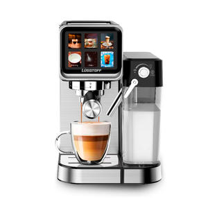 Lusqtoff - Cafetera Espresso Multicapsula 8 Programas (acero Inox)