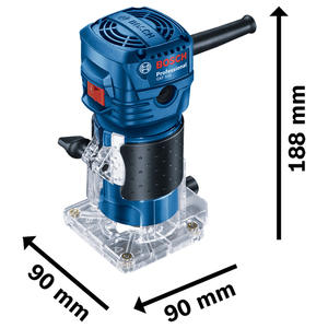 Bosch Fresadora 550 Watts 6 Mm - 1/4  Gkf 550