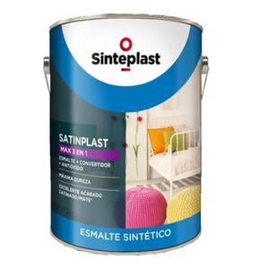 Sinteplast Sintetico 3 En 1 Blanco Mate  4 Lt (satinplast)