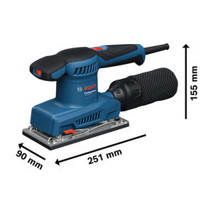 Bosch Lijadora Orbital 200w Gss 20-18a + Recolector