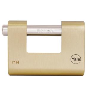 Yale Candado Blindado Cortina 80 Mm