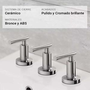 Ips Griferia Bidet Silver Con Transferencia Volante Lever