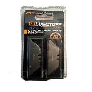 Lusqtoff Repuesto Hojas Trapezoidal Cutter X 20 Unidades