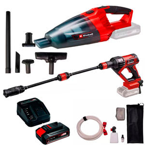 Einhell Combo Hidrolavadora + Aspiradora 18v (1  Bateria - Cargador)