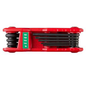 Milwaukee Set   8 Llaves Torx Tipo Navaja