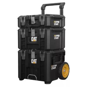 Cat Carro De Transporte + 3 Cajas De Herramientas Plegables