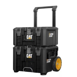 Cat Carro De Transporte + 3 Cajas De Herramientas Plegables