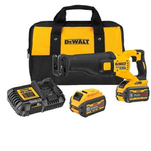 Dewalt Sierra Sable 60v Flex Volt - Brushless (2 Baterias - Cargador - Bolso)