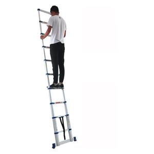 Wadfow Escalera Telescopica 8 Escalones 150 Kg