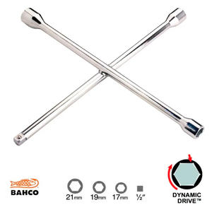 Bahco Llave Cruz 29-b (21mm - 19mm - 17mm- 1/2")