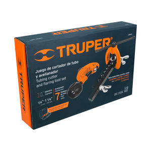 Truper Kit Corta Tubo + Avellanador