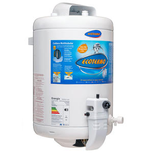 Termotanque Ecotermo  53 Lt Alta Recuperacion Gas Natural Carga Superior