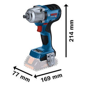 Bosch Llave De Impacto 18v 1/2 Gds 18 V-450 Pc (sin Bateria - Sin Cargador)