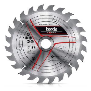 Kwb Disco Sierra Circular 10 " (250 Mm) Eje 30 Mm - 24 Dientes X 2 Unidades