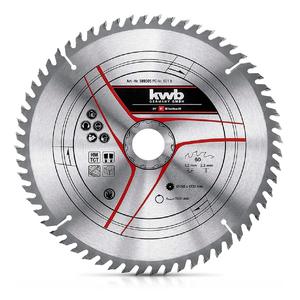 Kwb Disco Sierra Circular 10 " (250 Mm) Eje 30 Mm - 24 Dientes X 2 Unidades