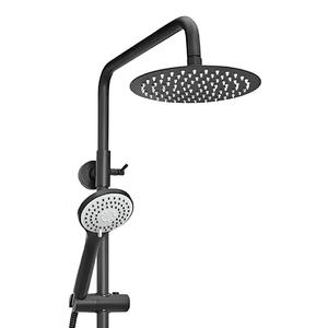 Peirano Ducha Exterior Con Columna Black Velvet