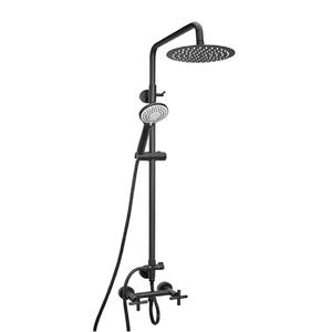 Peirano Ducha Exterior Con Columna Black Velvet