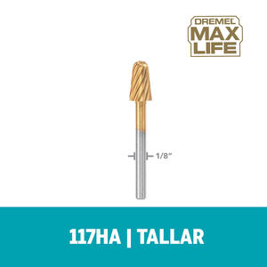 Dremel Max Life  117hp Fresa Conica Para Tallado