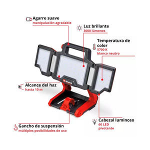 Einhell Linterna Reflector Led 18v Tp-cl 18/3000 Li Solo (sin Bateria - Sin Cargador)