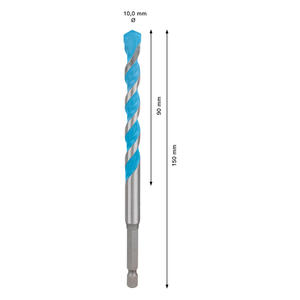 Bosch Mecha Multiconstruccion 10x120mm Encastre Hexagonal 1/4